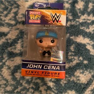 Wwe John Cena vinyl keychain funk pop.